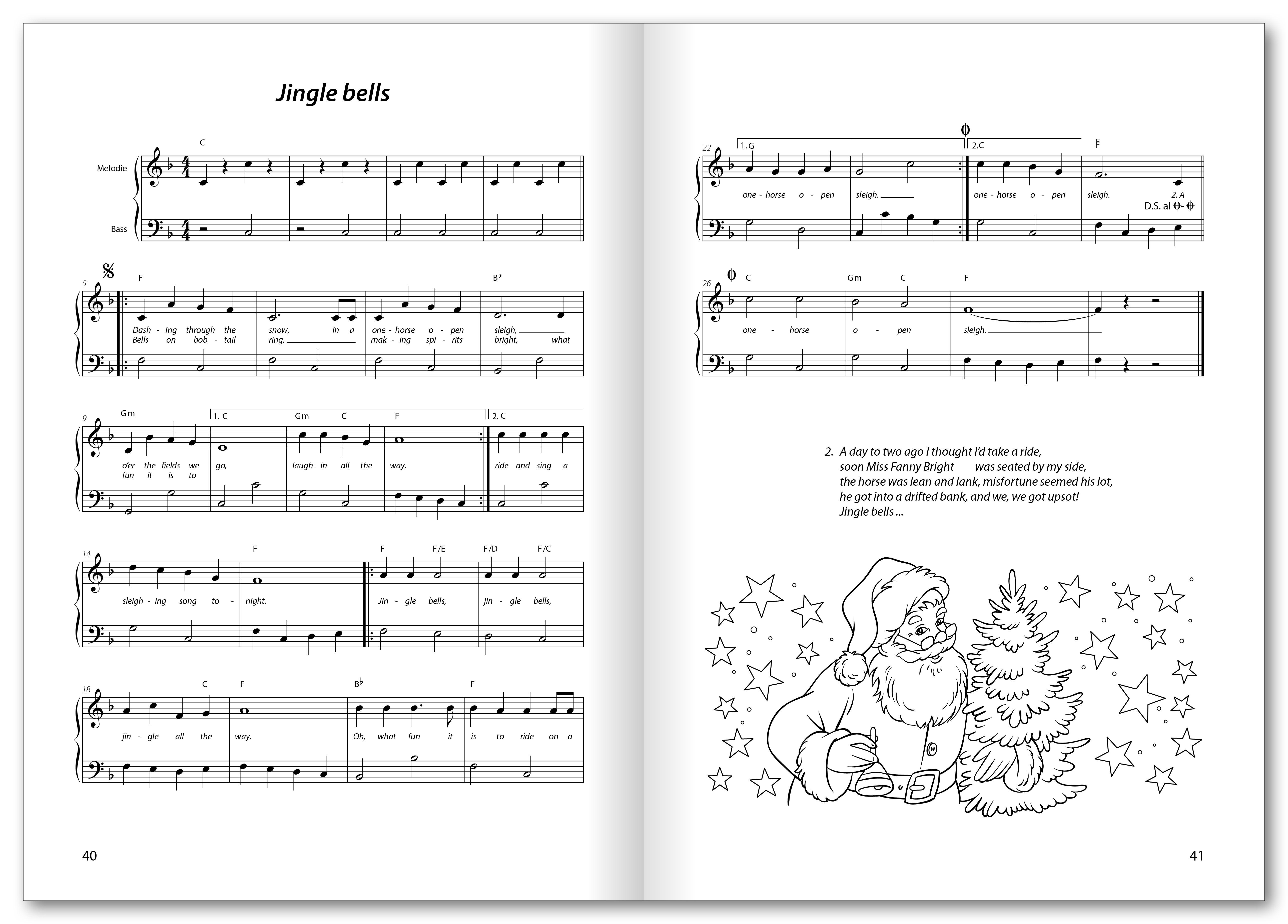 Beispielinhalt (Bild) Die schönsten Weihnachtslieder