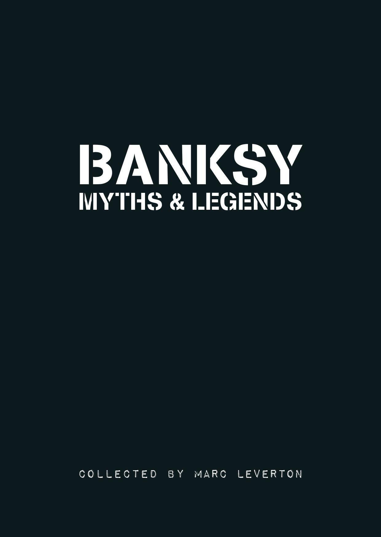 Vorderes Coverbild Banksy. Myths & Legends