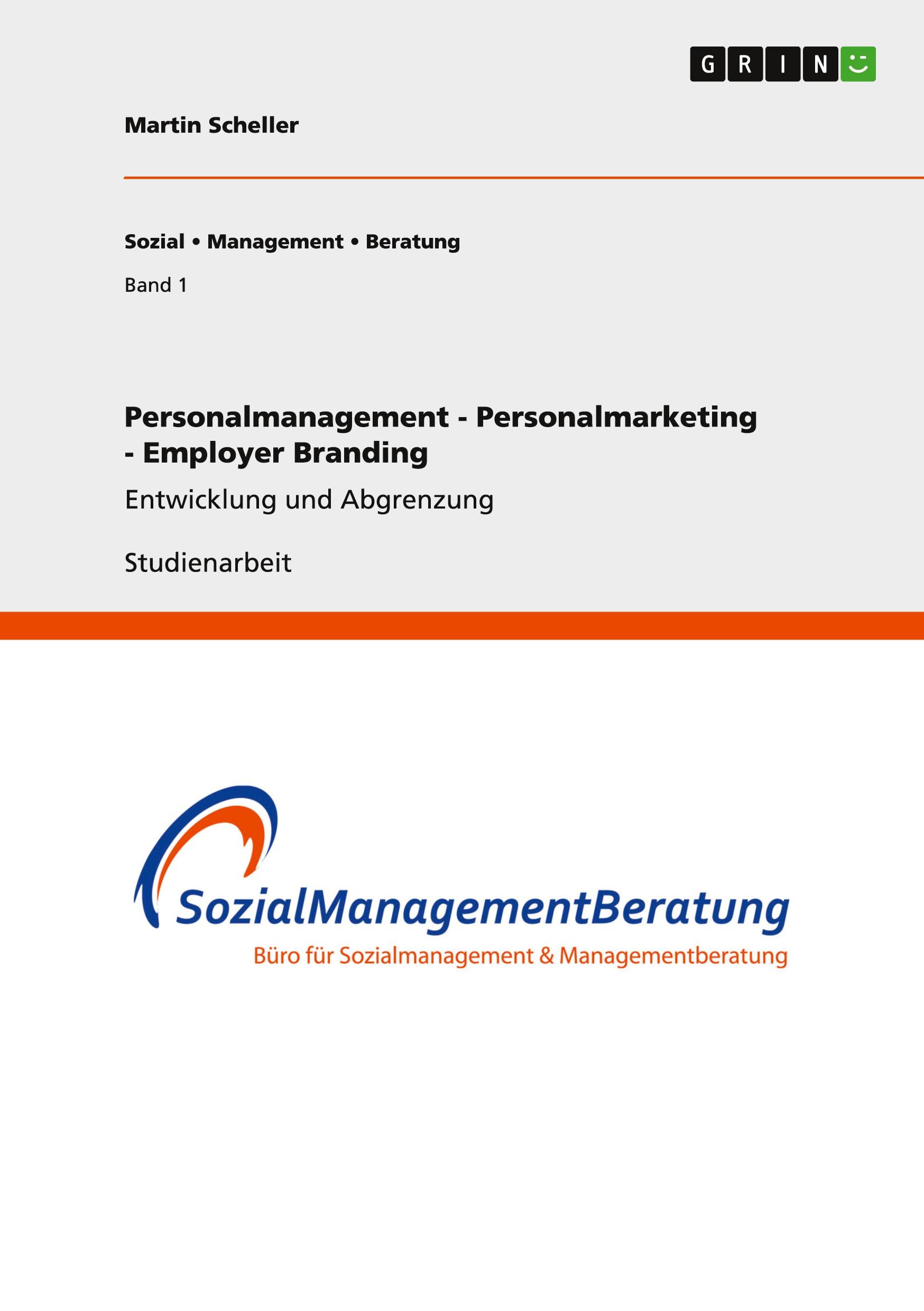 Vorderes Coverbild Personalmanagement - Personalmarketing - Employer Branding
