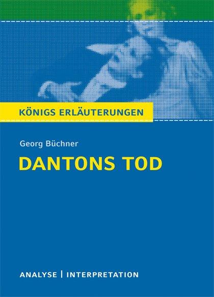 Vorderes Coverbild Dantons Tod.Textanalyse und Interpretation