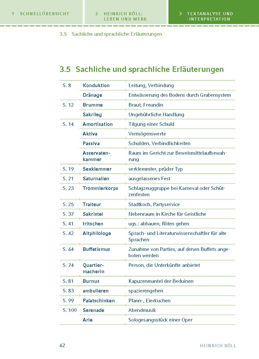 Beispielinhalt (Bild) Die verlorene Ehre der Katharina BlumTextanalyse und Interpretation zu Heinrich Böll