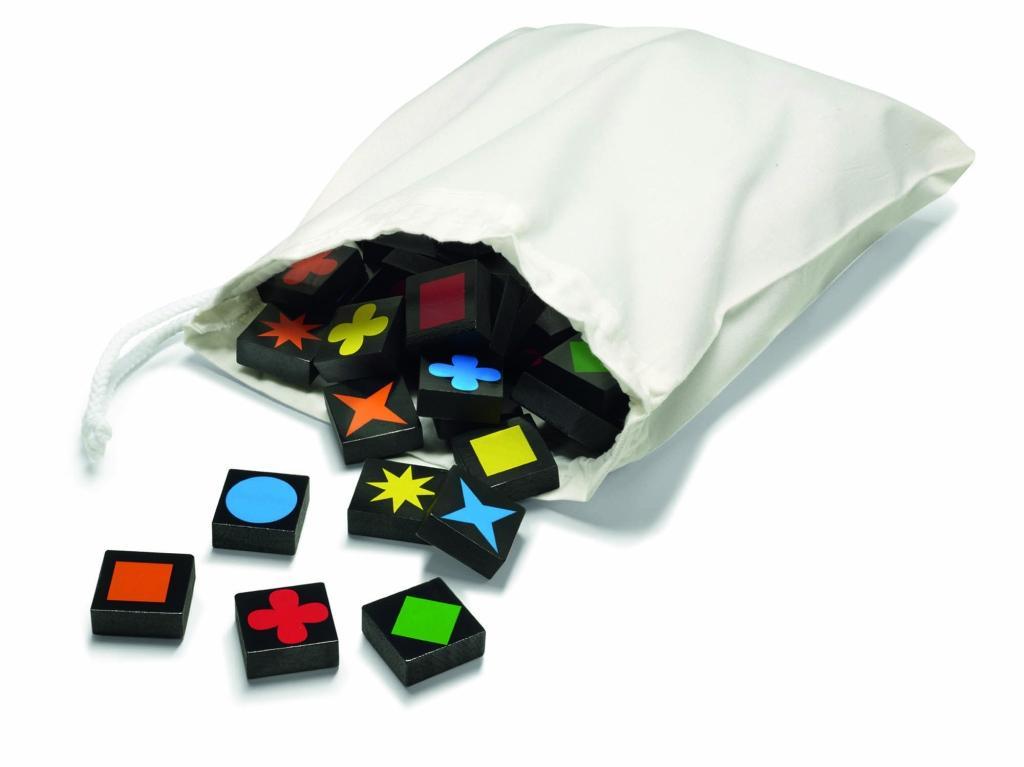 Beispielinhalt (Bild) Qwirkle, Einfach begonnen - schnell gewonnen!