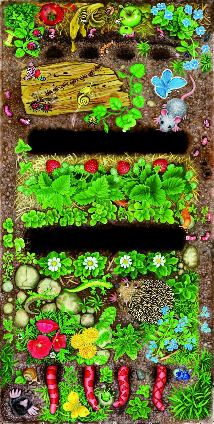 Beispielinhalt (Bild) Da ist der Wurm drin