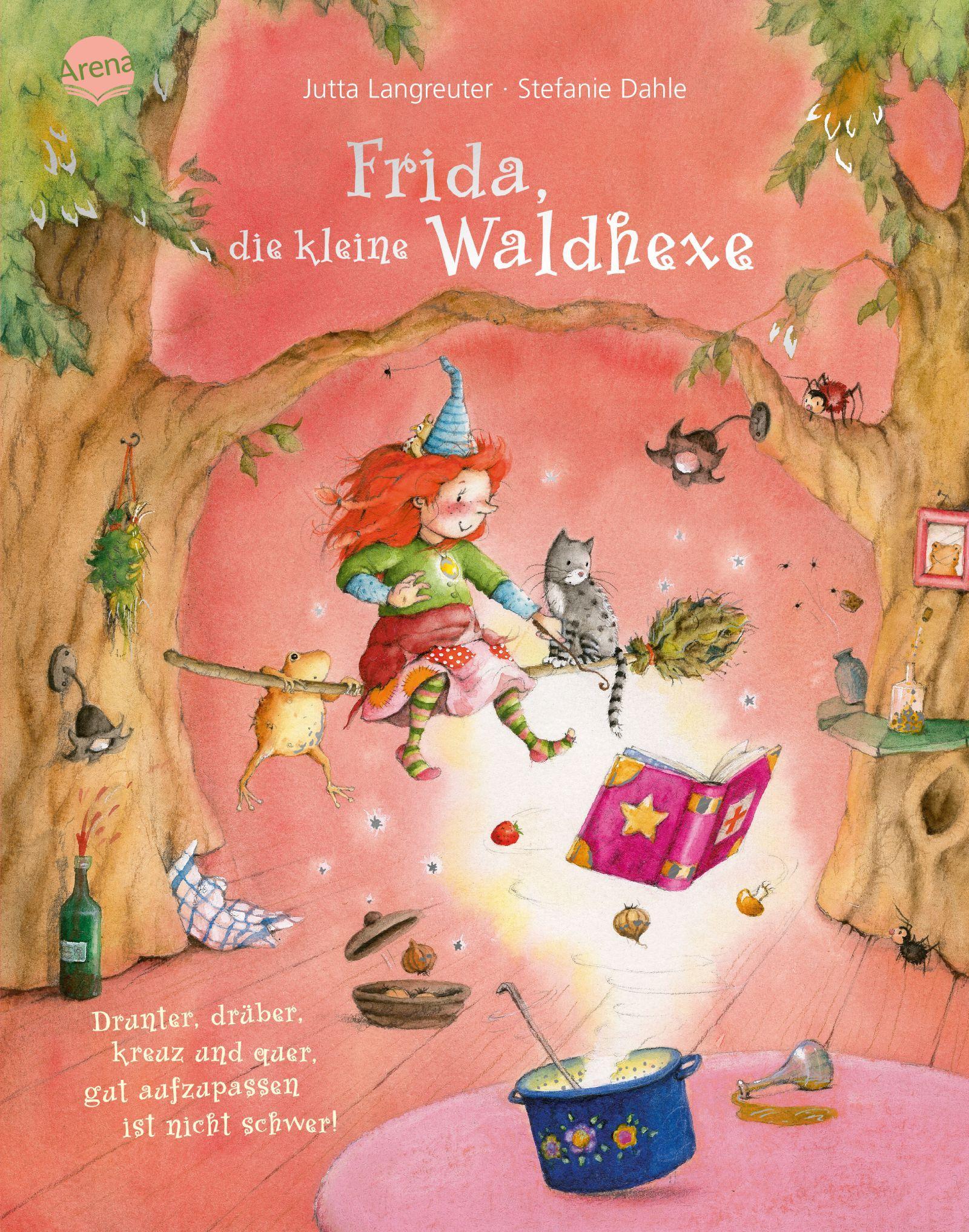 Vorderes Coverbild Frida, die kleine Waldhexe