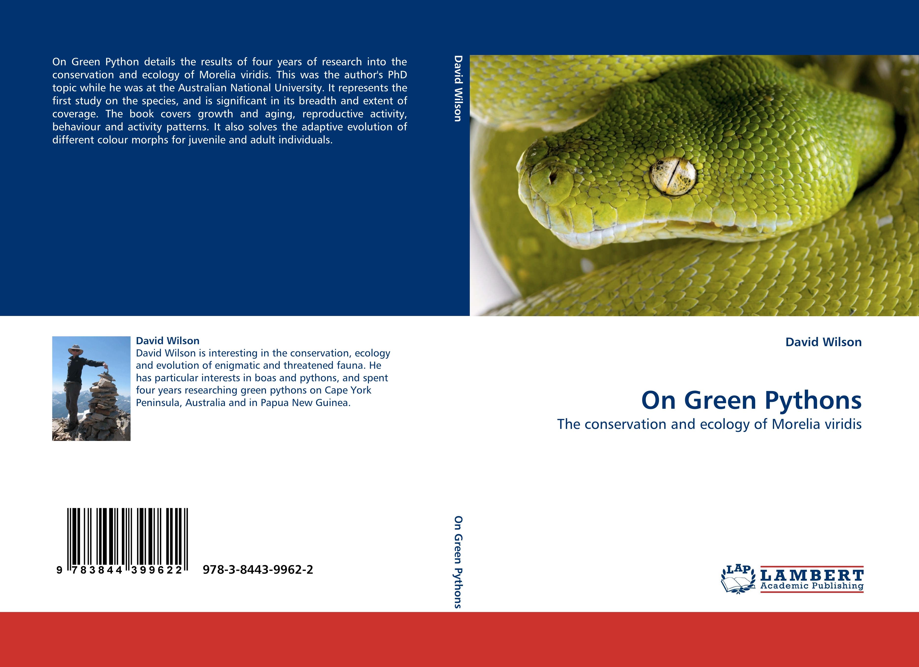 Vorderes Coverbild On Green Pythons