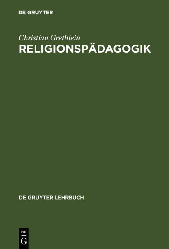 Vorderes Coverbild Religionspädagogik