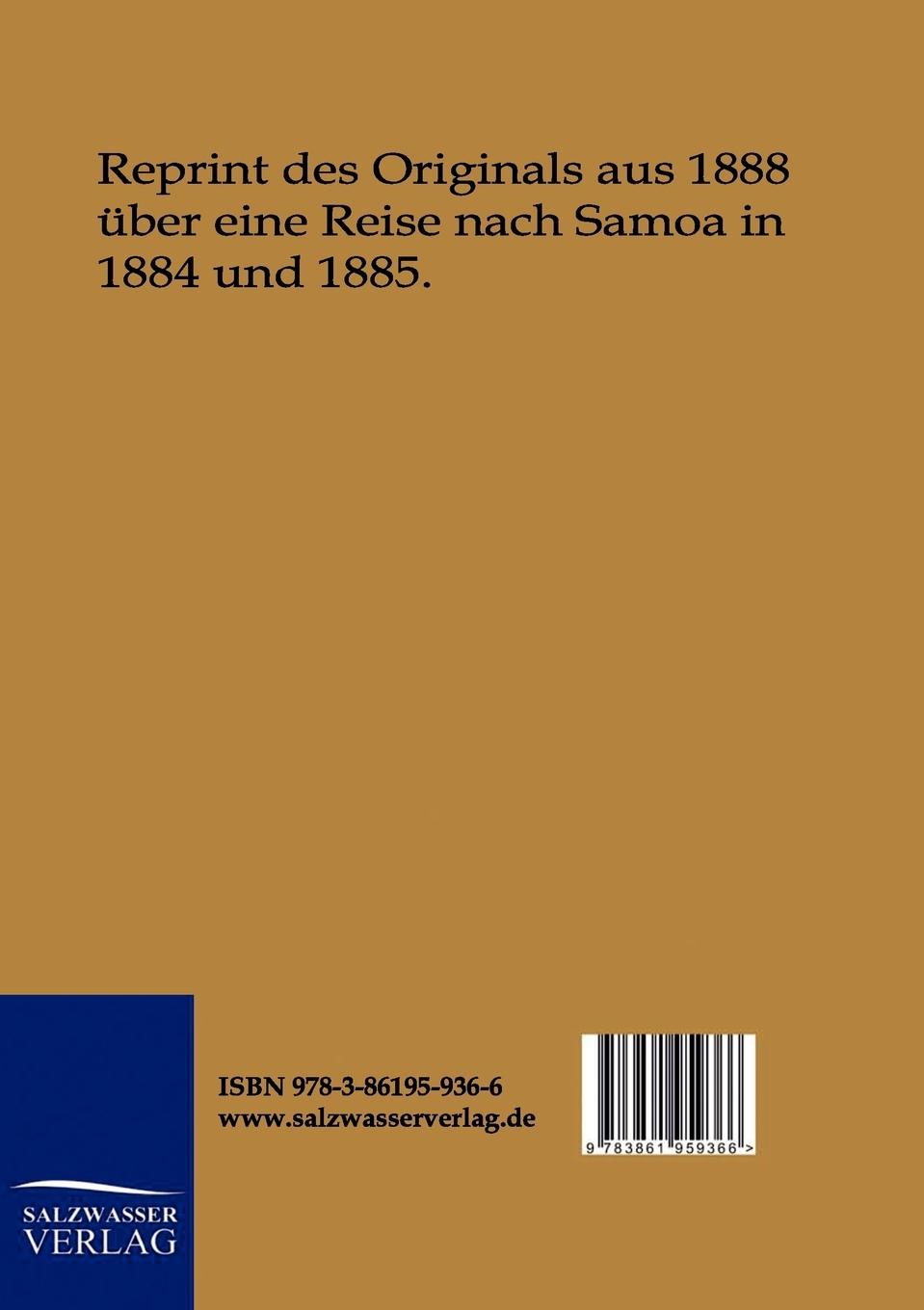 Rückseitencover Samoafahrten