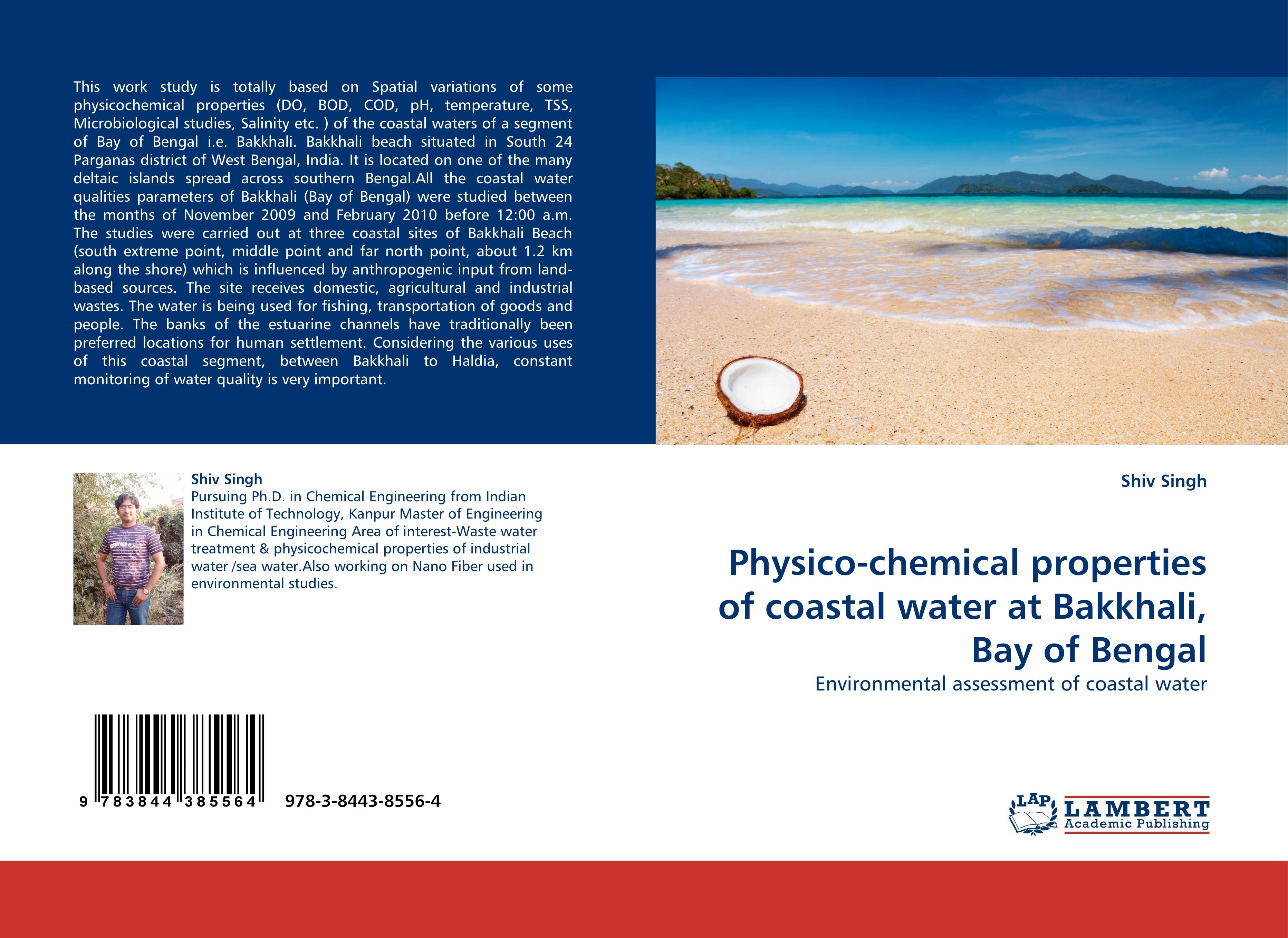 Vorderes Coverbild Physico-chemical properties of coastal water at Bakkhali, Bay of Bengal