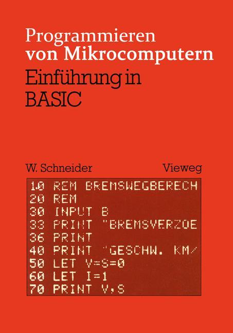 Vorderes Coverbild Einführung in BASIC