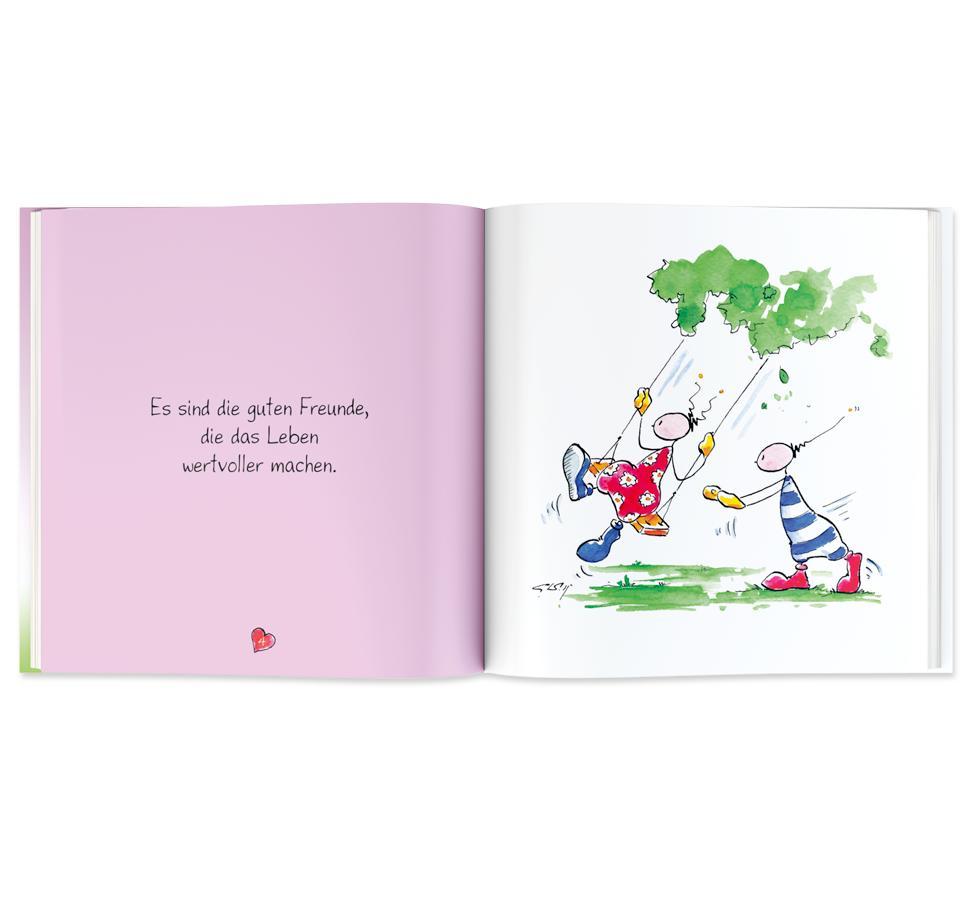 Beispielinhalt (Bild) Oups Minibuch - Ein Glücksbringer für Dich