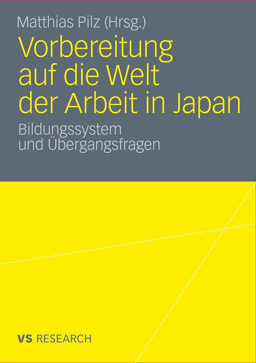 Vorderes Coverbild Vorbereitung auf die Welt der Arbeit in Japan