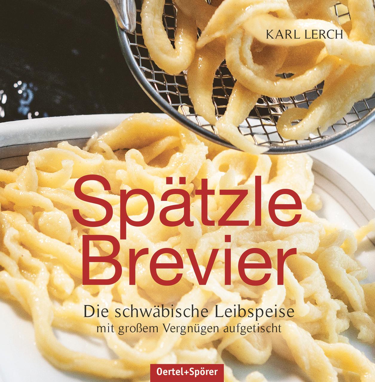 Vorderes Coverbild Spätzle-Brevier