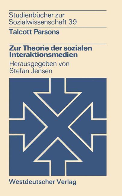 Vorderes Coverbild Zur Theorie der sozialen Interaktionsmedien