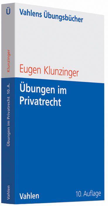 Vorderes Coverbild Übungen im Privatrecht