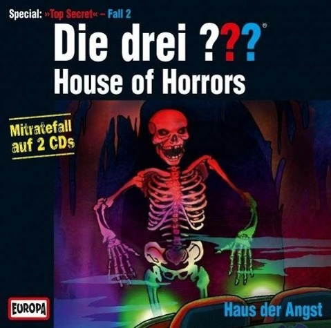 Vorderes Coverbild Die drei ??? House of Horrors Haus der Angst (drei Fragezeichen) 2 CDs