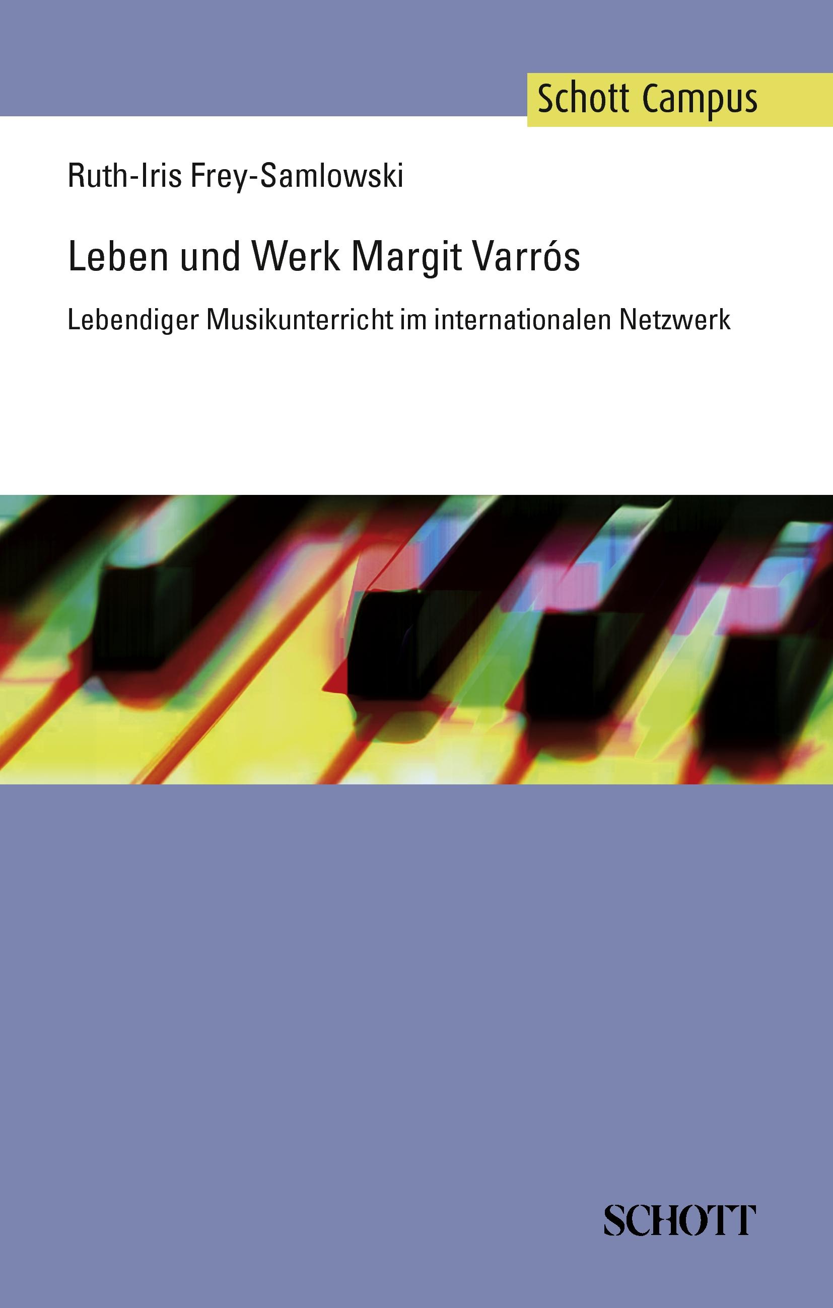 Vorderes Coverbild Leben und Werk Margit Varrós