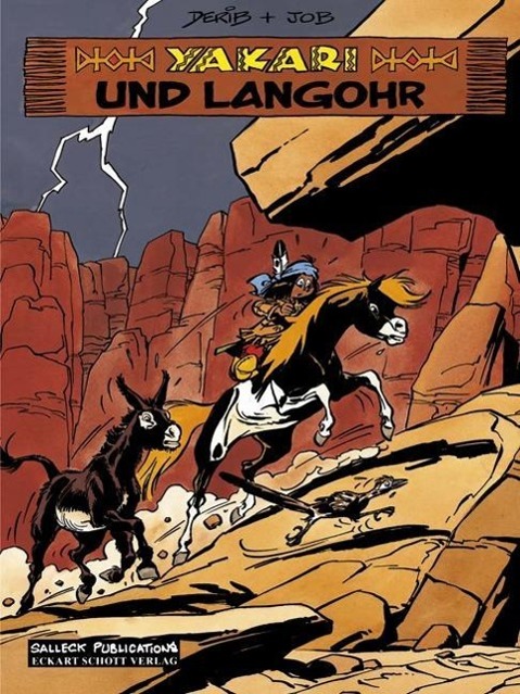 Vorderes Coverbild Yakari 27. Yakari und Langohr