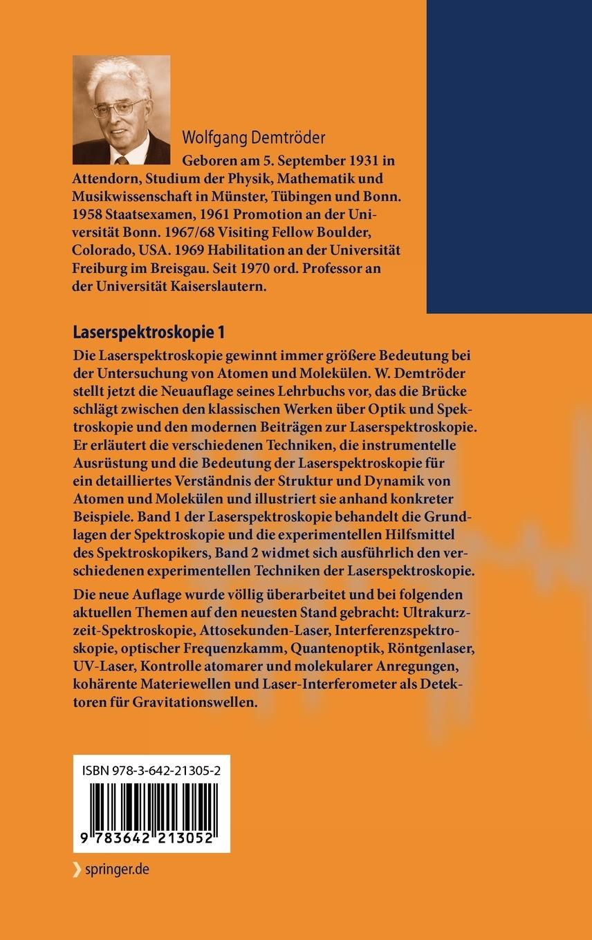 Rückseitencover Laserspektroskopie 1