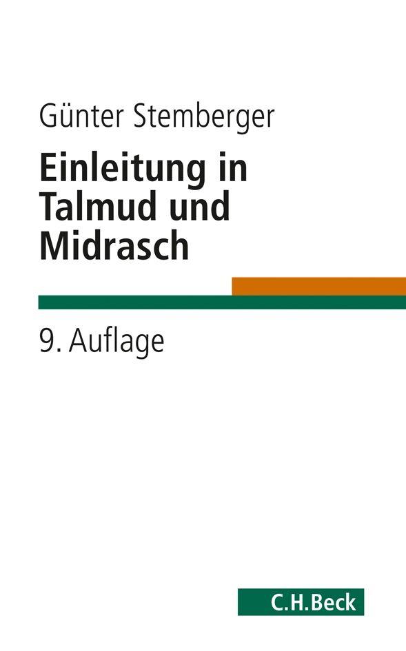 Vorderes Coverbild Einleitung in Talmud und Midrasch
