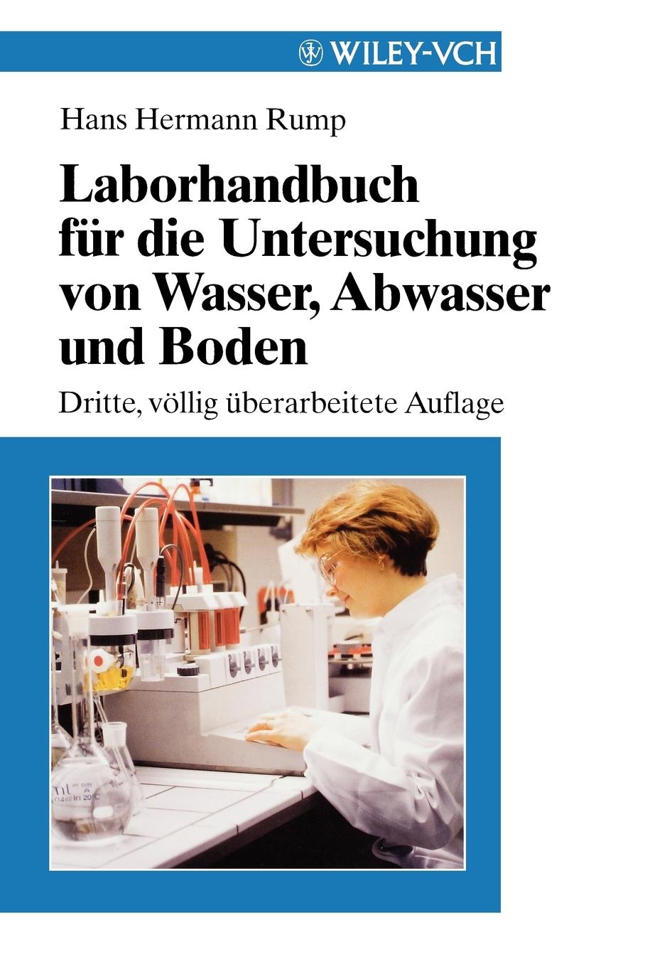 Vorderes Coverbild Laborhandbuch für die Untersuchung von Wasser, Abwasser und Boden