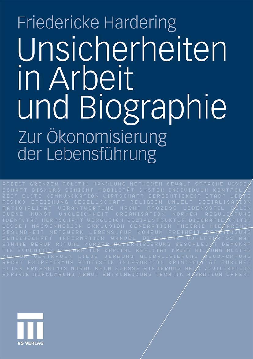 Vorderes Coverbild Unsicherheiten in Arbeit und Biographie