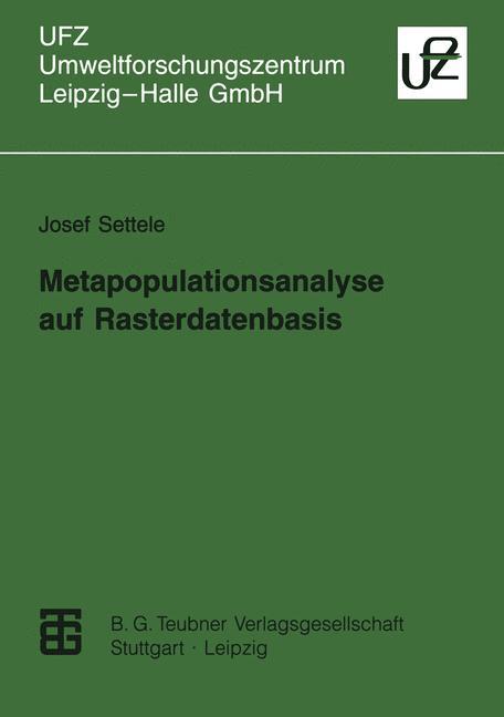 Vorderes Coverbild Metapopulationsanalyse auf Rasterdatenbasis
