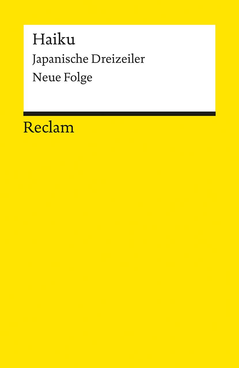 Vorderes Coverbild Haiku. Neue Folge