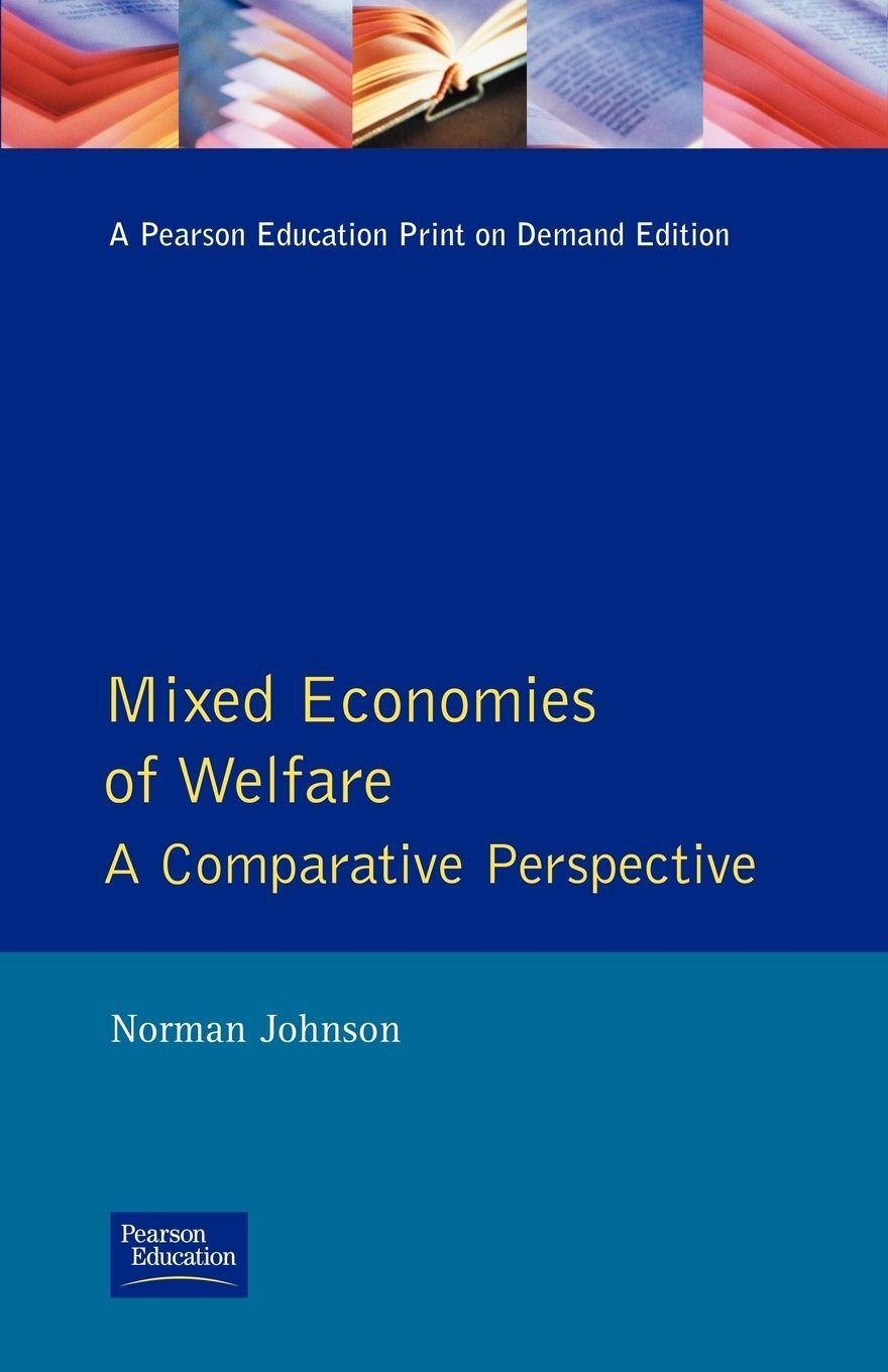 Vorderes Coverbild Mixed Economies Welfare
