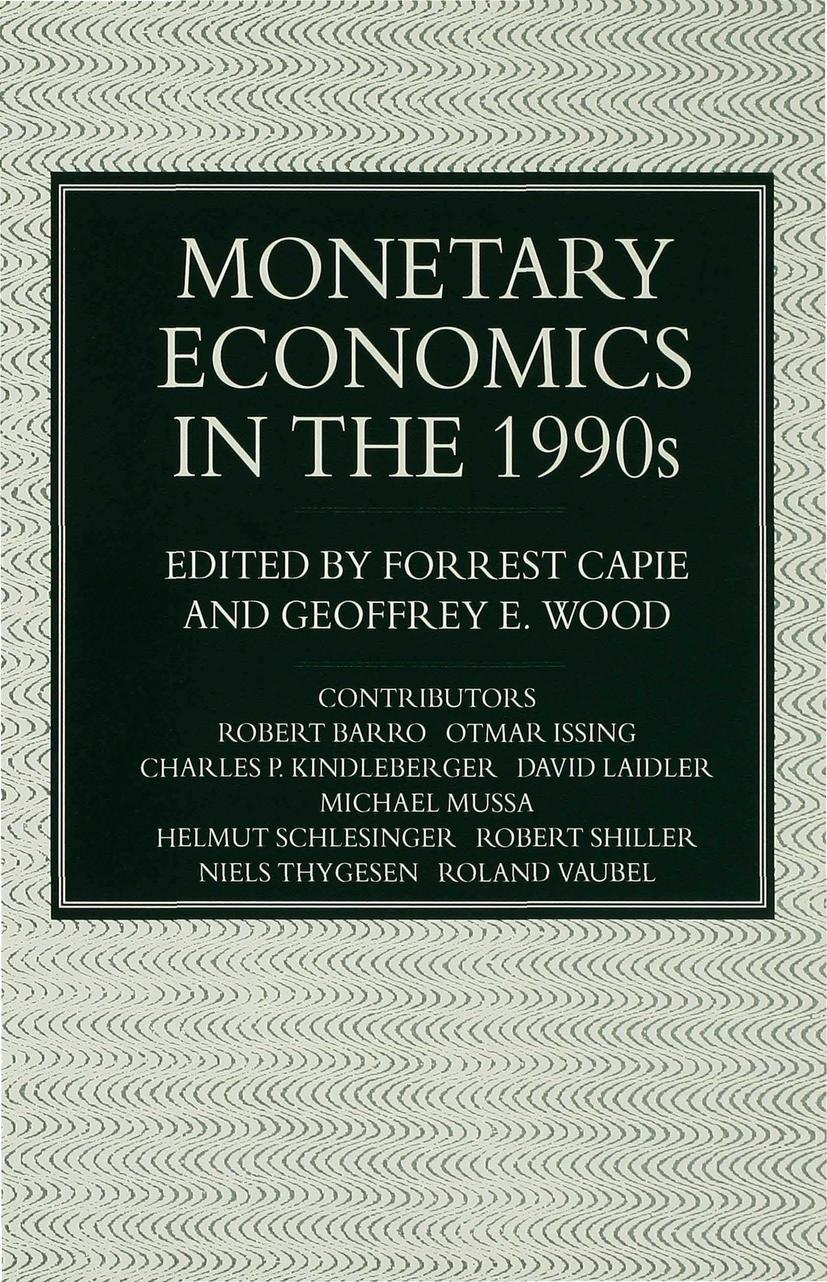 Vorderes Coverbild Monetary Economics in the 1990s