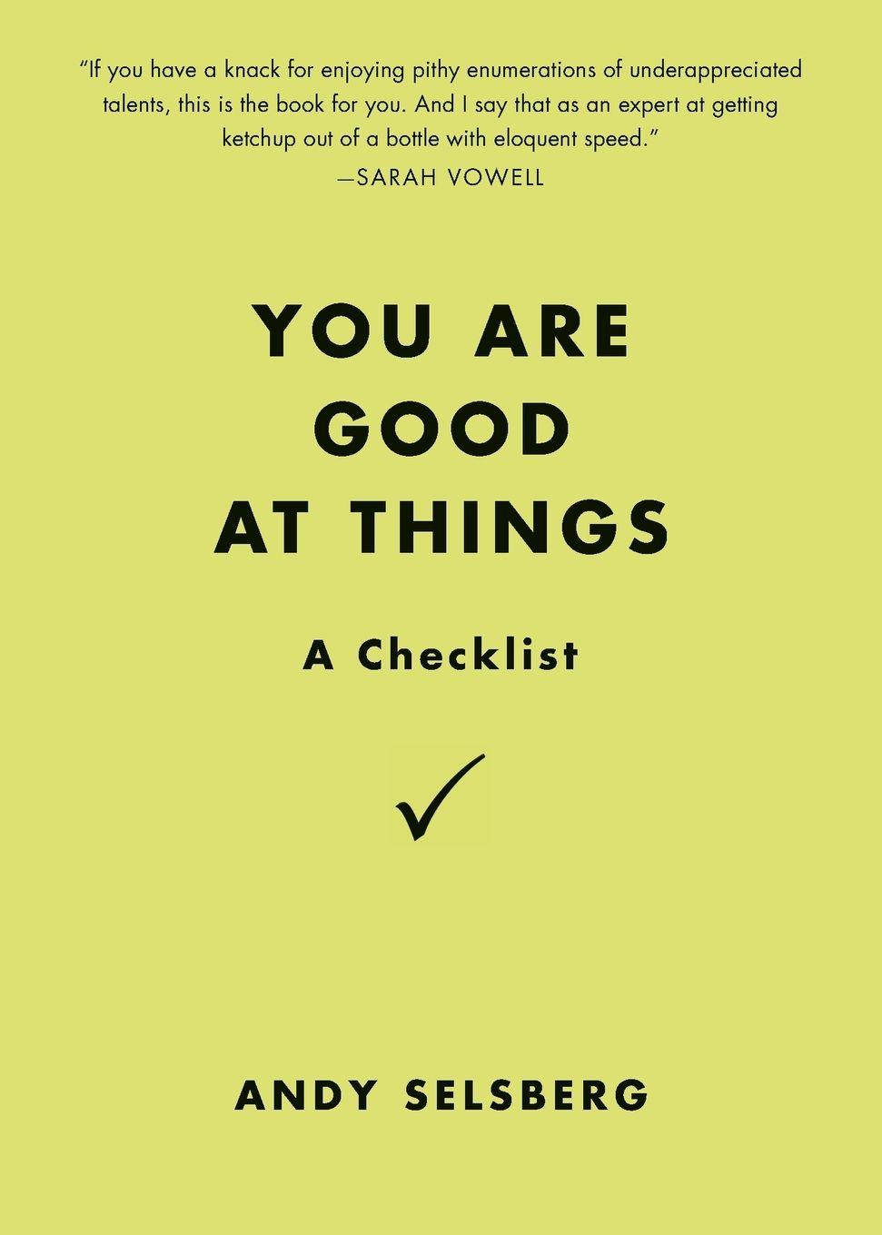 Vorderes Coverbild You Are Good at Things