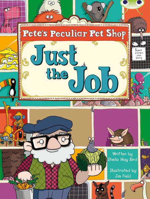 Vorderes Coverbild Bug Club Guided Fiction Year Two Turquoise B Pete's Peculiar Pet Shop: Just the Job