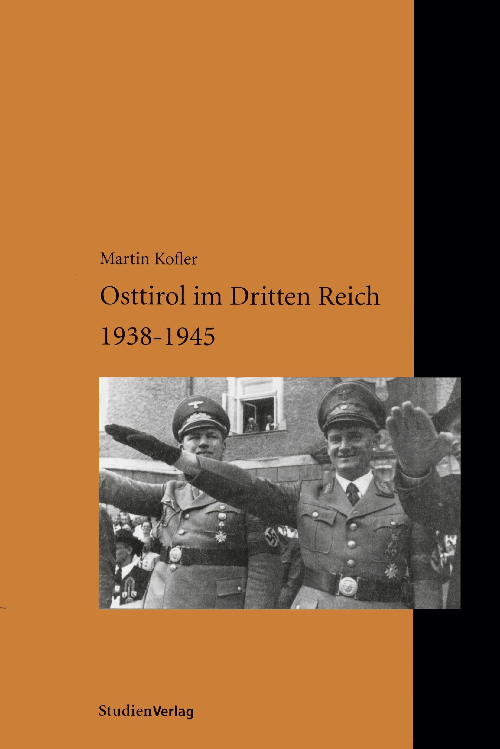 Vorderes Coverbild Osttirol im Dritten Reich 1938-1945
