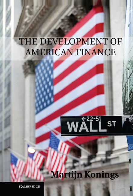 Vorderes Coverbild The Development of American Finance