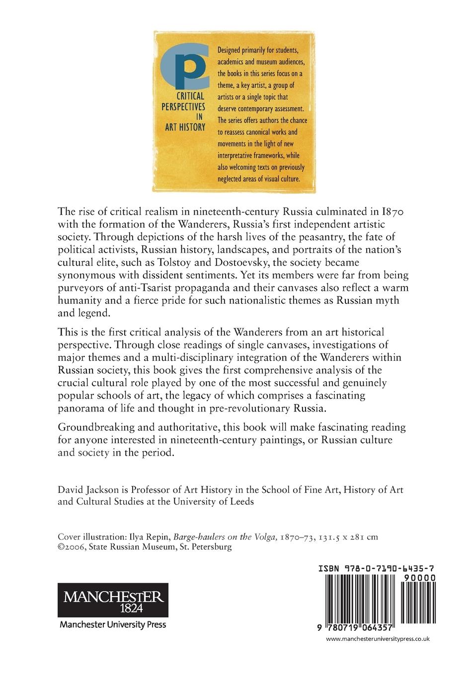 Rückseitencover The Wanderers and Critical Realism in Nineteenth Century Russian Painting