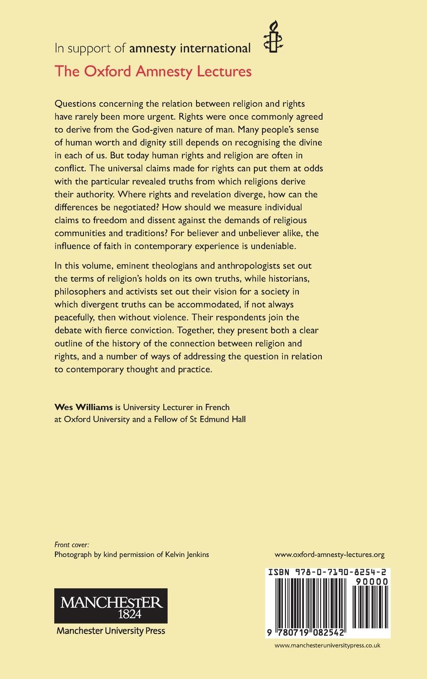 Rückseitencover Religion and Rights