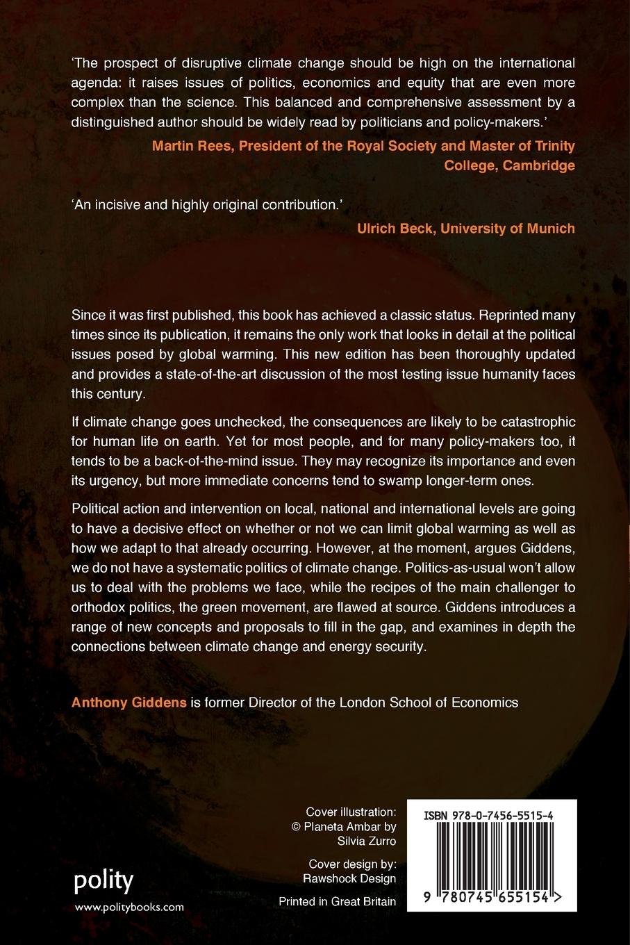 Rückseitencover Politics of Climate Change (Revised, Updated)