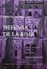 Vorderes Coverbild Defensa de la rima