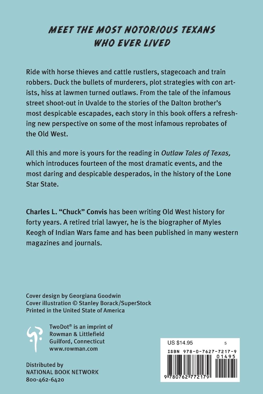 Rückseitencover Outlaw Tales of Texas