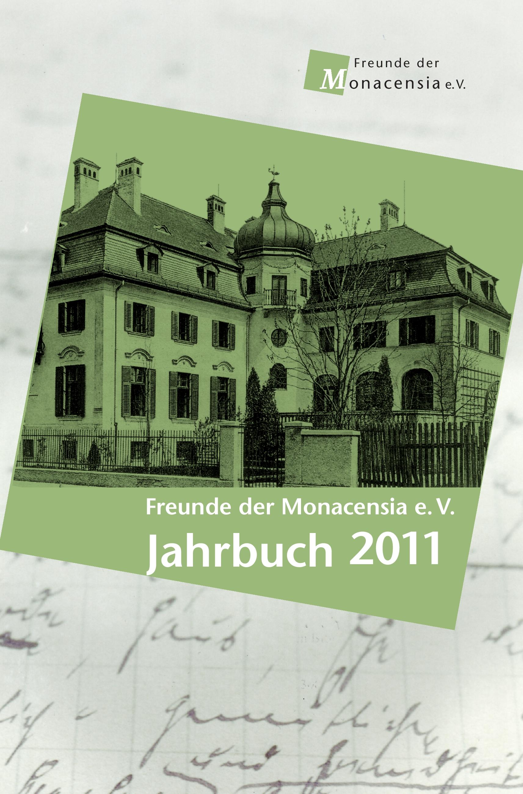 Vorderes Coverbild Freunde der Monacensia e.V.