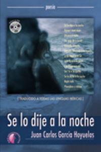 Vorderes Coverbild Se lo dije a la noche