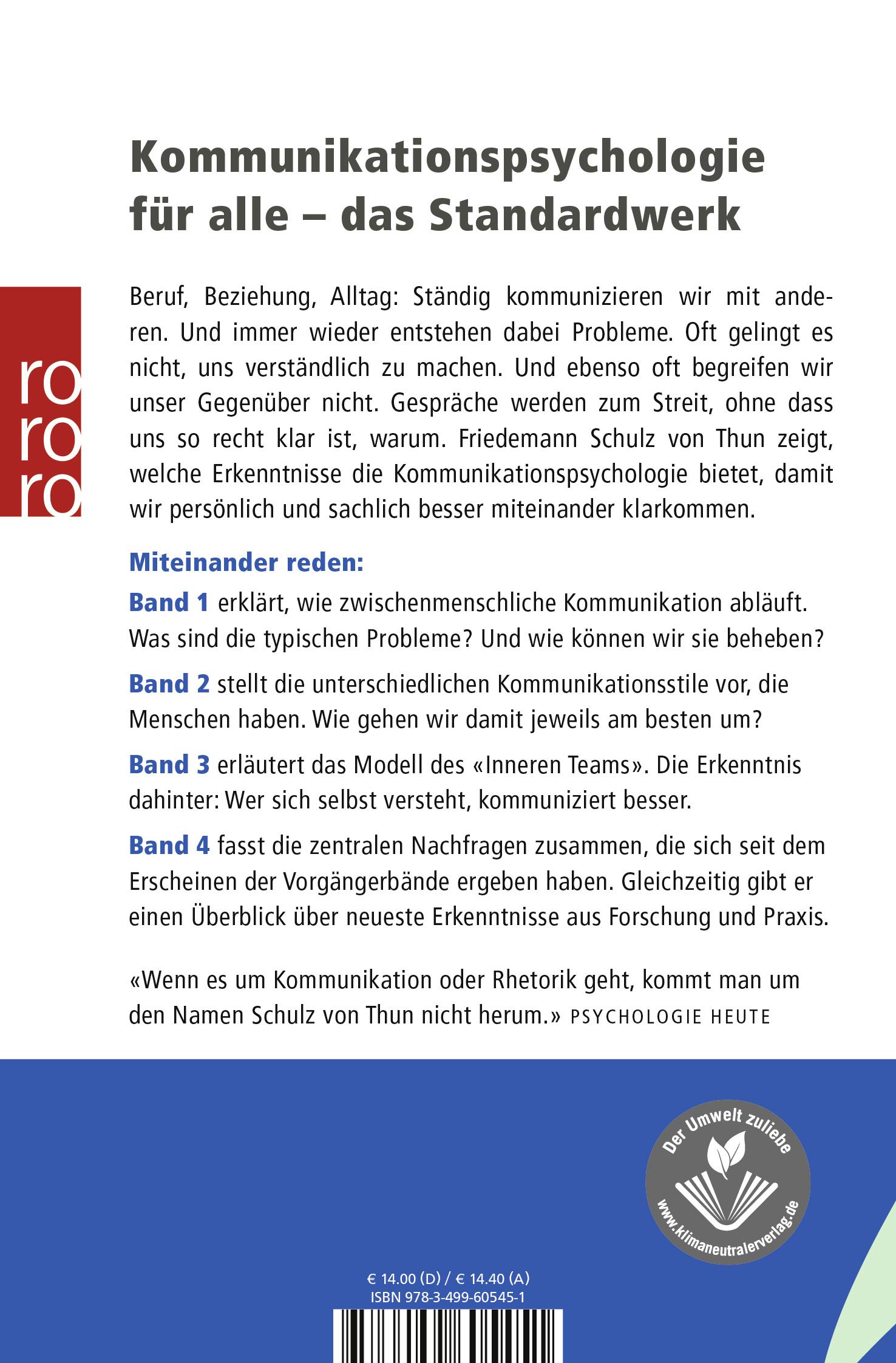 Rückseitencover Miteinander reden 3