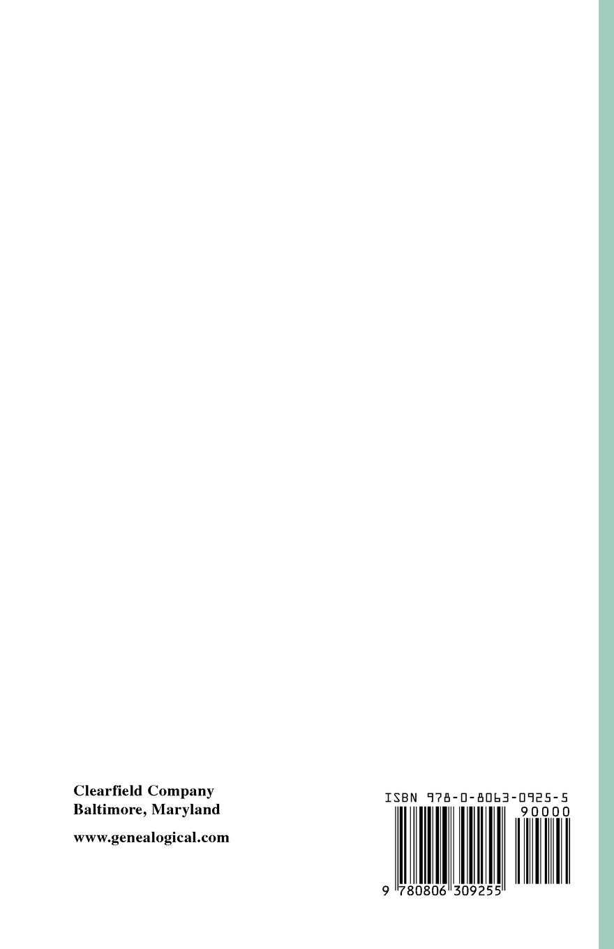 Rückseitencover Genealogical Gleanings in England. Abstracts of Wills Relating to Early American Families, with Genealogical Notes and Pedigrees Constructed from the