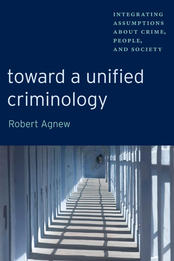 Vorderes Coverbild Toward a Unified Criminology