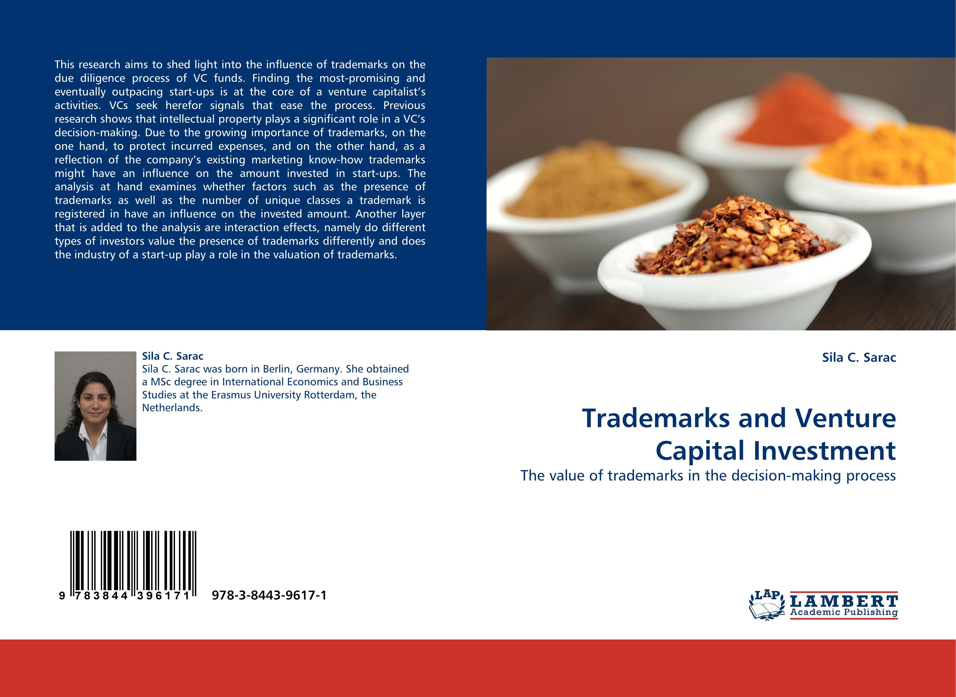 Vorderes Coverbild Trademarks and Venture Capital Investment
