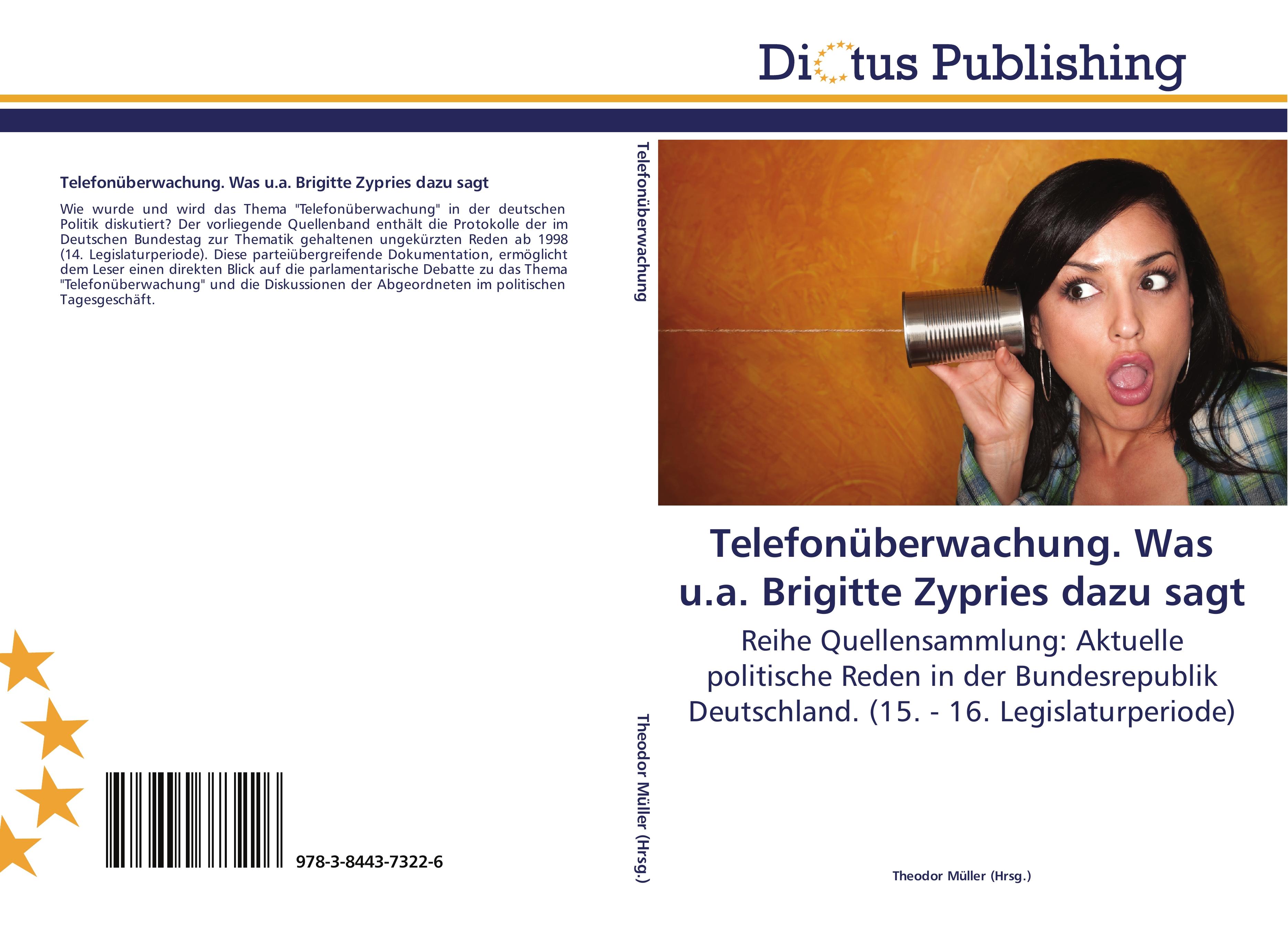 Vorderes Coverbild Telefonüberwachung. Was u.a. Brigitte Zypries dazu sagt