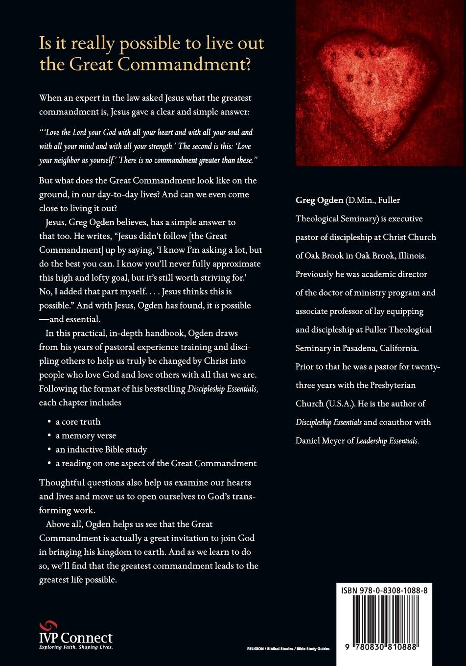 Rückseitencover The Essential Commandment