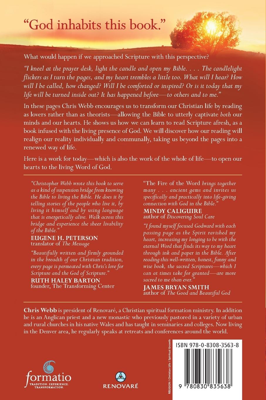 Rückseitencover The Fire of the Word