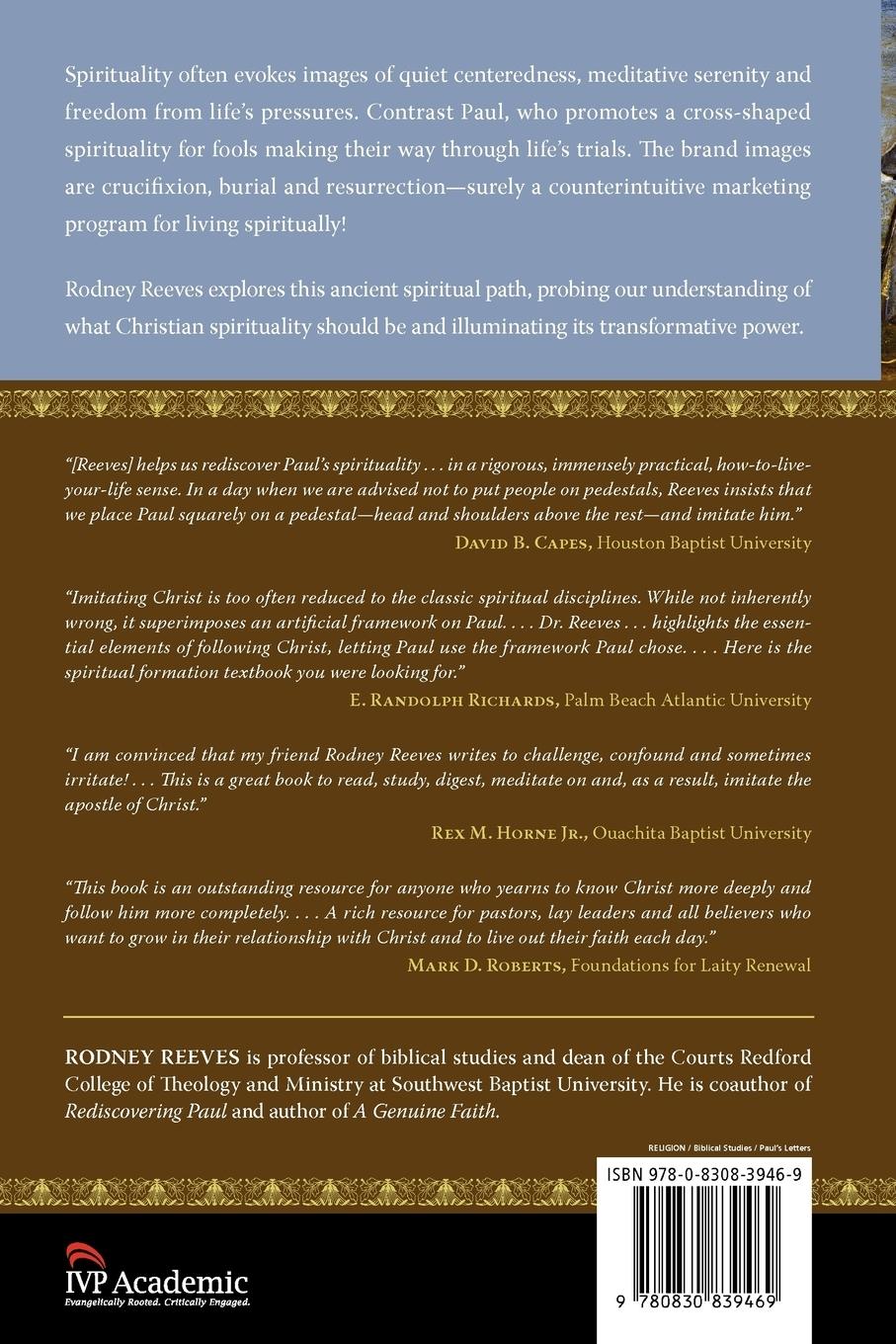 Rückseitencover Spirituality According to Paul