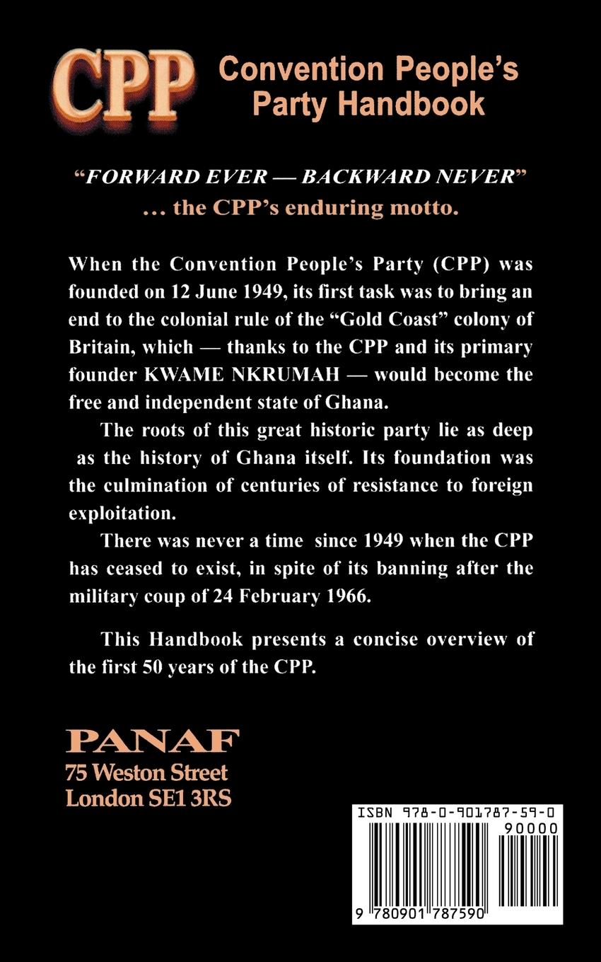 Rückseitencover Convention People's Party Handbook