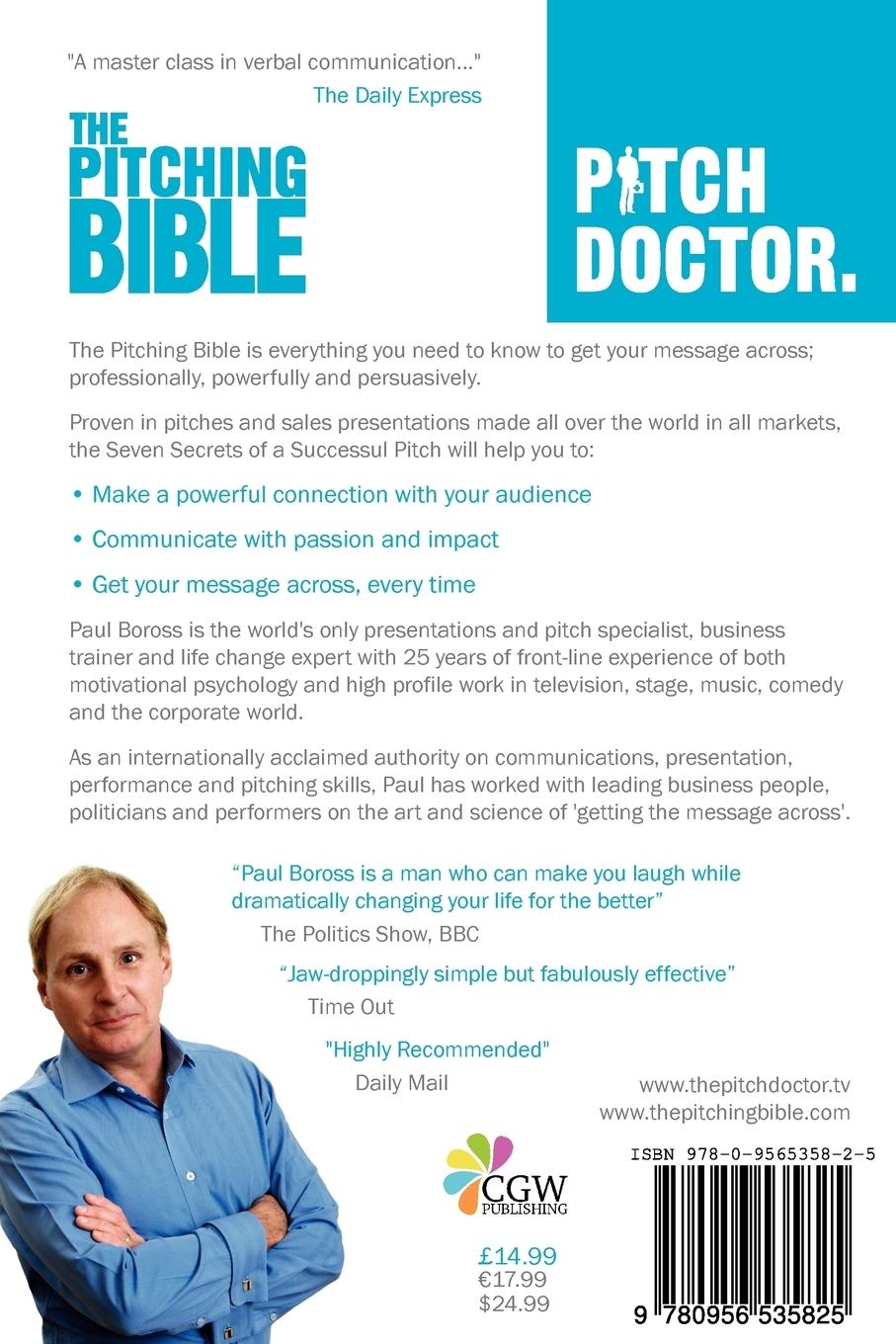 Rückseitencover The Pitching Bible